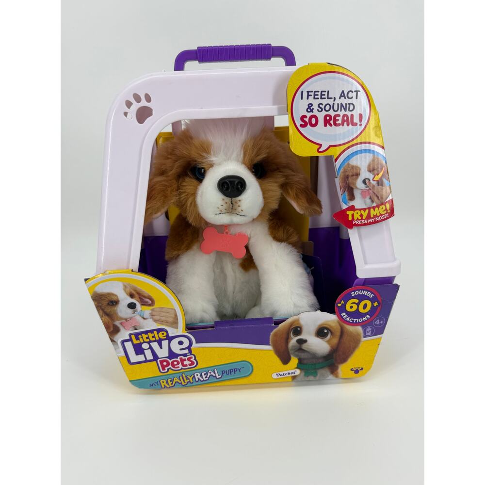 LITTLE LIVE PETS MY REALLY REAL PUPPY PATCHES THE BEAGLE INTERACTIVE 60+